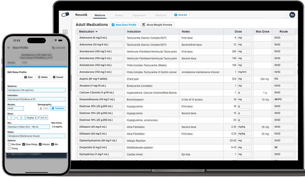 A screenshot of the Clinical Design app